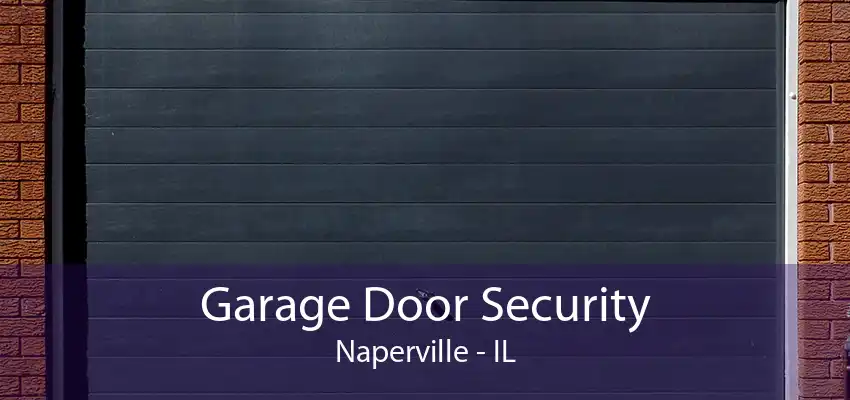 Garage Door Security Naperville - IL